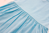 Vestido con volantes para niñas, Color sólido, transpirable y con textura Extra suave, encantadores vestidos de Boutique de verano al por mayor