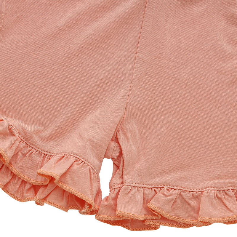 Camisa sin mangas con volantes de verano y pantalones cortos con volantes, conjunto de ropa de 2 piezas para bebés, trajes para niñas pequeñas