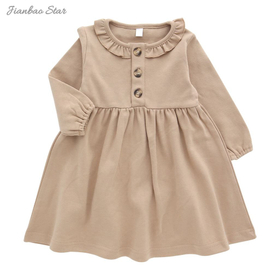 Bebé y niños Boutique algodón bambú viscosa bebé invierno niña vestidos niños niña vestidos niño niña ropa