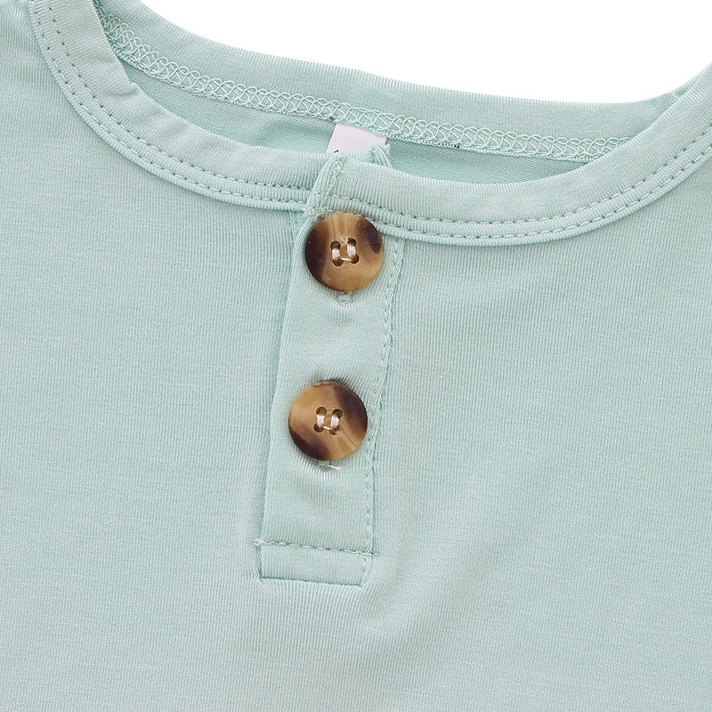 Camisa sin mangas con volantes de verano y pantalones cortos con volantes, conjunto de ropa de 2 piezas para bebés, trajes para niñas pequeñas