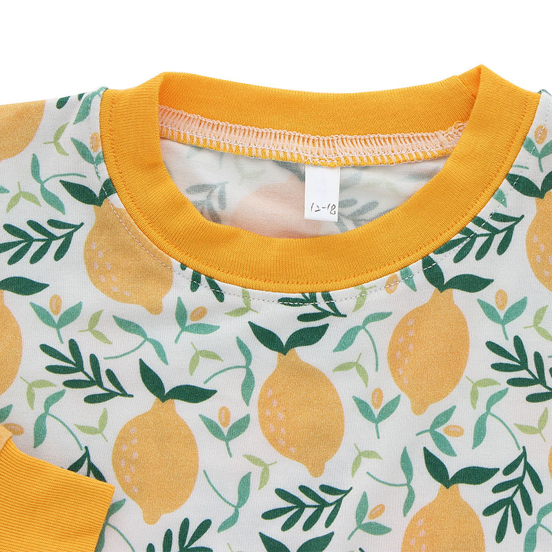 Tops de manga larga, pantalones largos, tejido de viscosa de bambú de alta calidad, ropa de 2 piezas, conjunto de ropa de invierno para bebés y niños