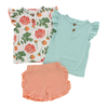 Camisa sin mangas con volantes de verano y pantalones cortos con volantes, conjunto de ropa de 2 piezas para bebés, trajes para niñas pequeñas